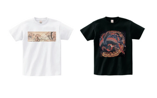 オンラインストア限定商品　デザインTシャツに新商品を追加しました