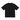 ビッグシルエットTシャツ ブラック・背面（無地） #カラー_ブラック