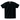 歌川国芳「たとゑ尽の内」バックプリントTシャツ ブラック・前面（無地） #カラー_ブラック