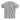 歌川国芳「みかけハこハゐがとんだいゝ人だ」デザインＴシャツ 杢グレー・背面（無地） #カラー_杢グレー