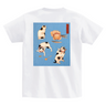 歌川国芳「たとゑ尽の内」バックプリントTシャツ（ホワイト）