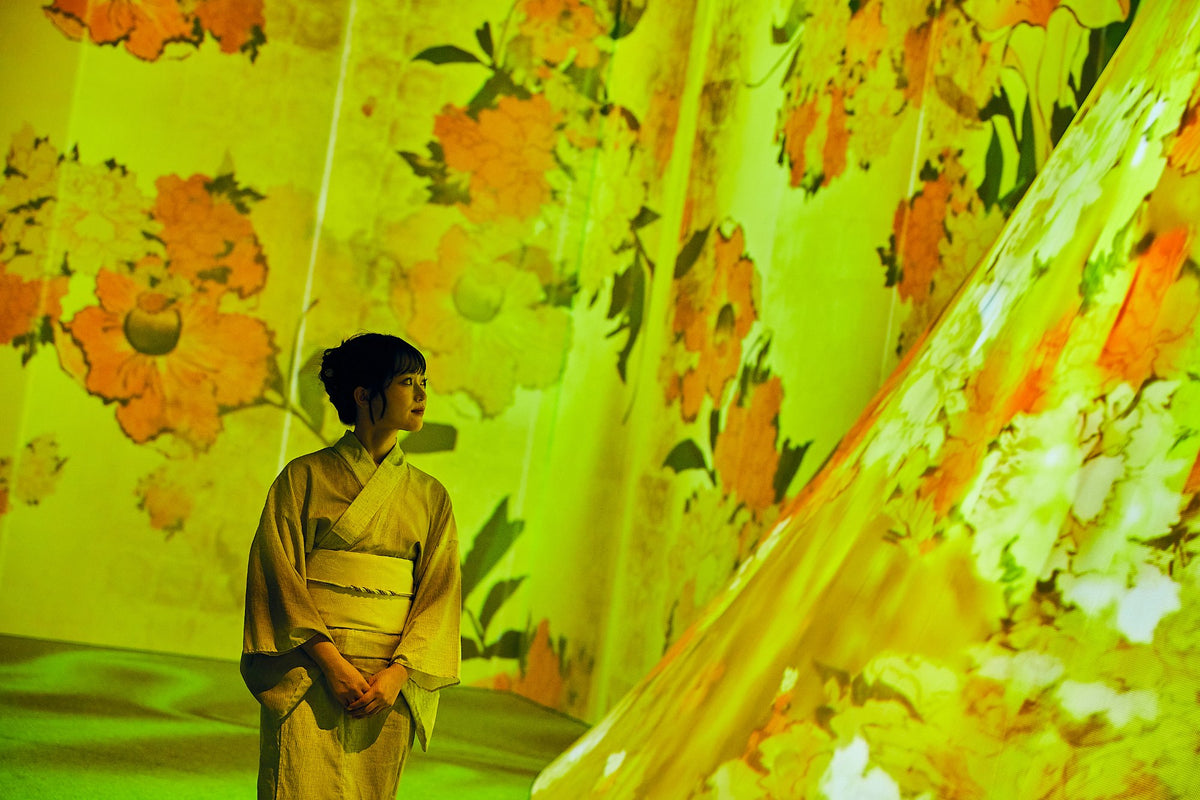 「動き出す浮世絵展 HIROSHIMA」の会場（NTTクレドホール）