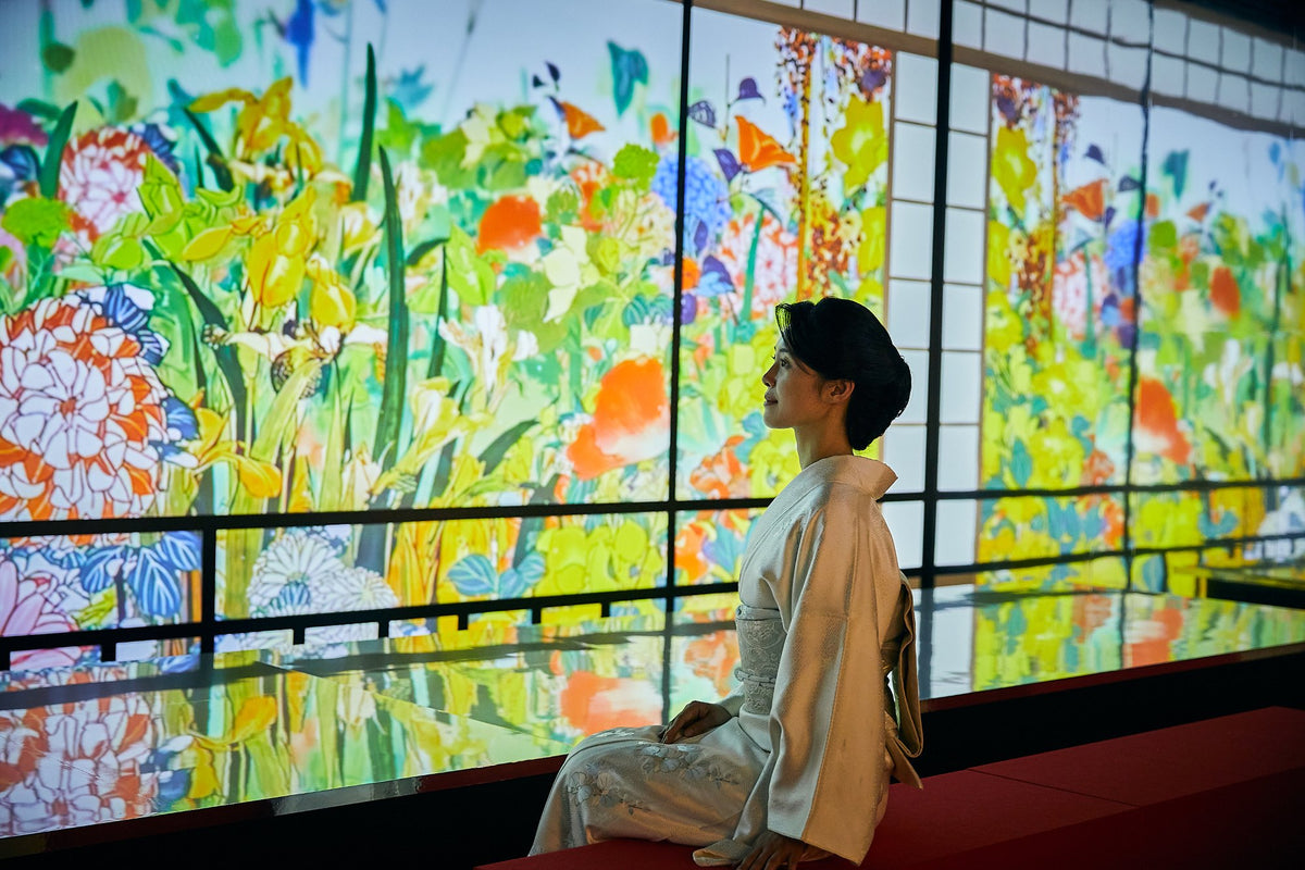 「動き出す浮世絵展 OSAKA」の会場（グランフロント大阪 ナレッジキャピタル イベントラボ）
