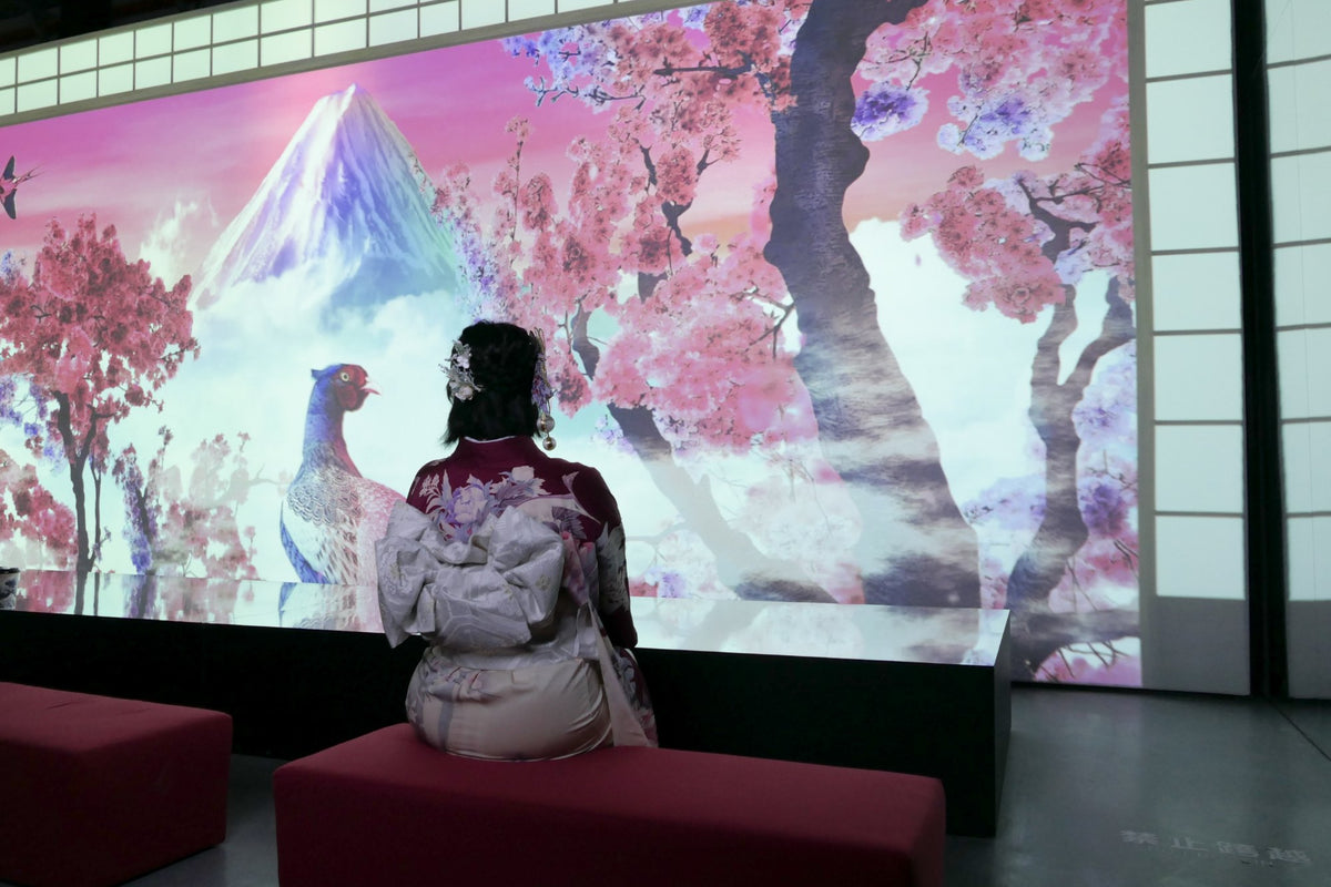 「動き出す浮世絵展 TAIPEI」の会場（松山文創園区）